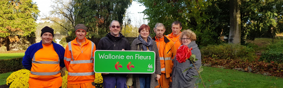 Commune de Ham-sur-Heure-Nalinnes | Ham-sur-Heure-Nalinnes labellisée &quot;Wallonie en fleurs&quot;