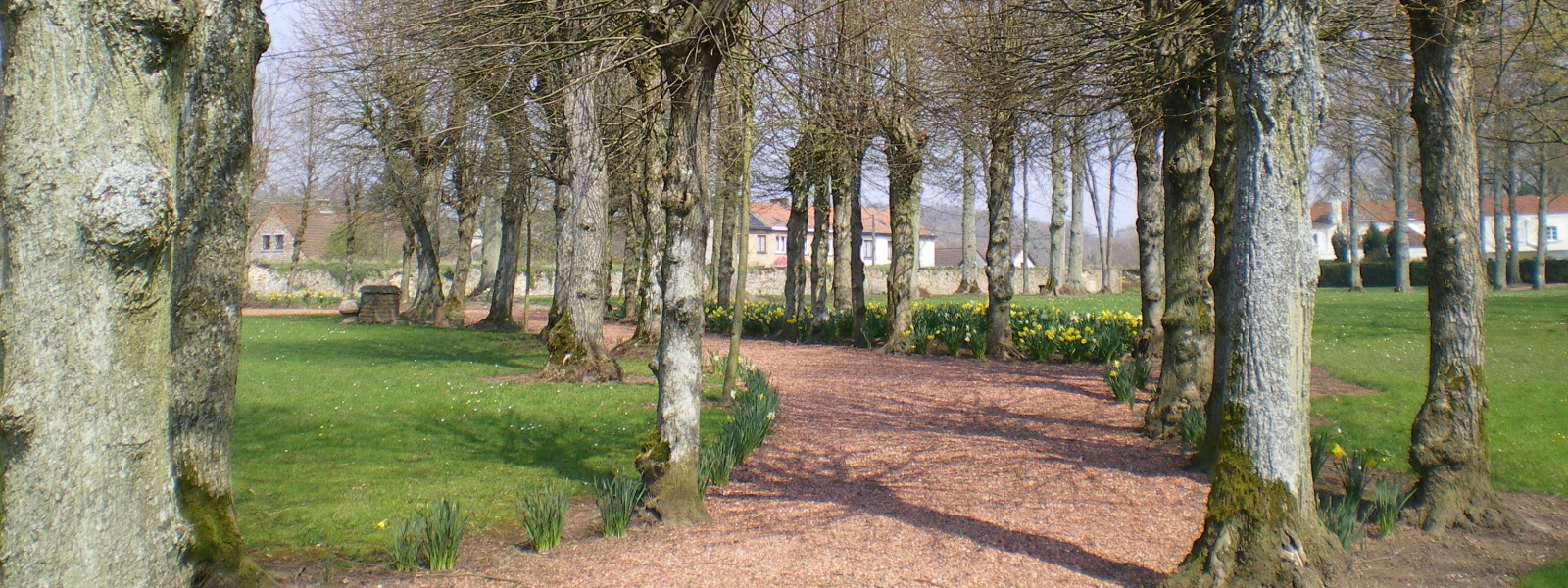 Commune de Ham-sur-Heure-Nalinnes | Parc Château Ham-sur-Heure printemps 1